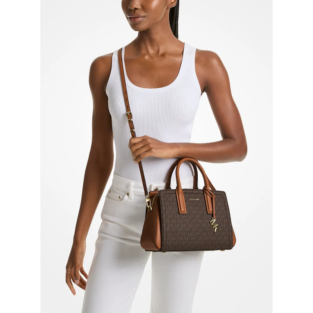 Michael Kors Bolso Laila con el logotipo de la firma | Brn/Bellota