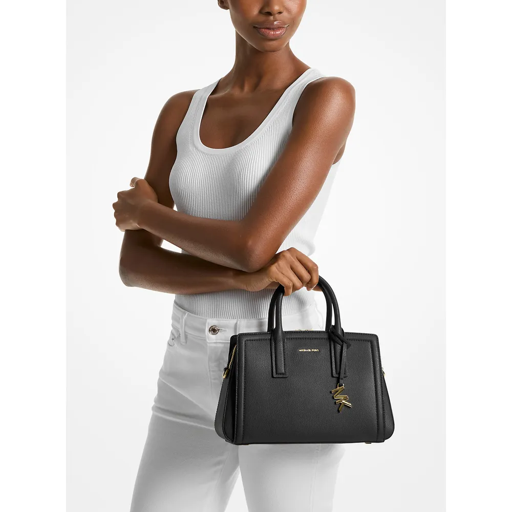 Michael Kors Bolso Laila de piel granulada | Negro