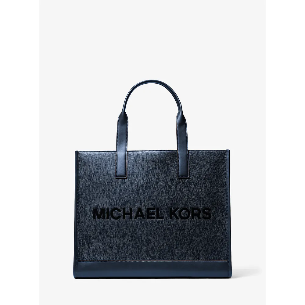 Michael Kors Bolso tote de piel granulada | Navy