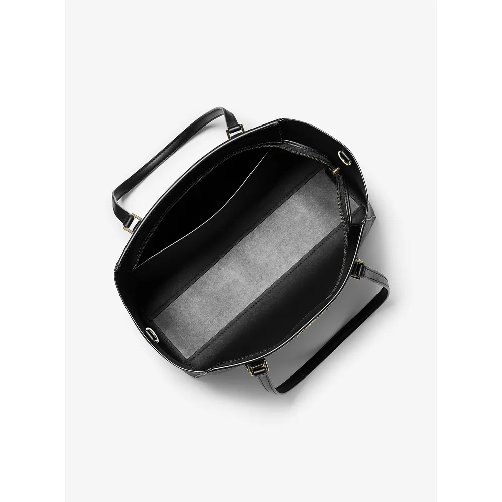 Michael Kors Bolso tote 3 en 1 con el logotipo de Charlotte | Negro