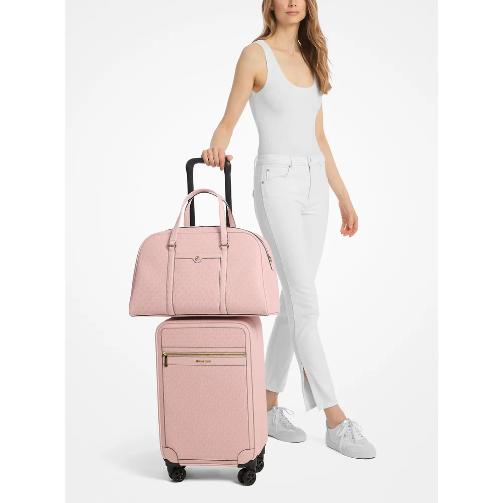 Michael Kors Maleta con logotipo de Jet Set Travel | Powder Blush