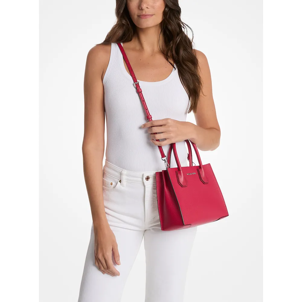 Michael Kors Bolso Mercer de piel granulada | Dk Raspberry