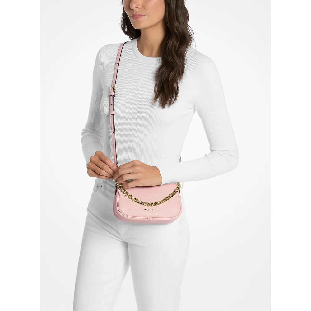 Michael Kors Bolso Carmela´ de piel granulada | Powder Blush