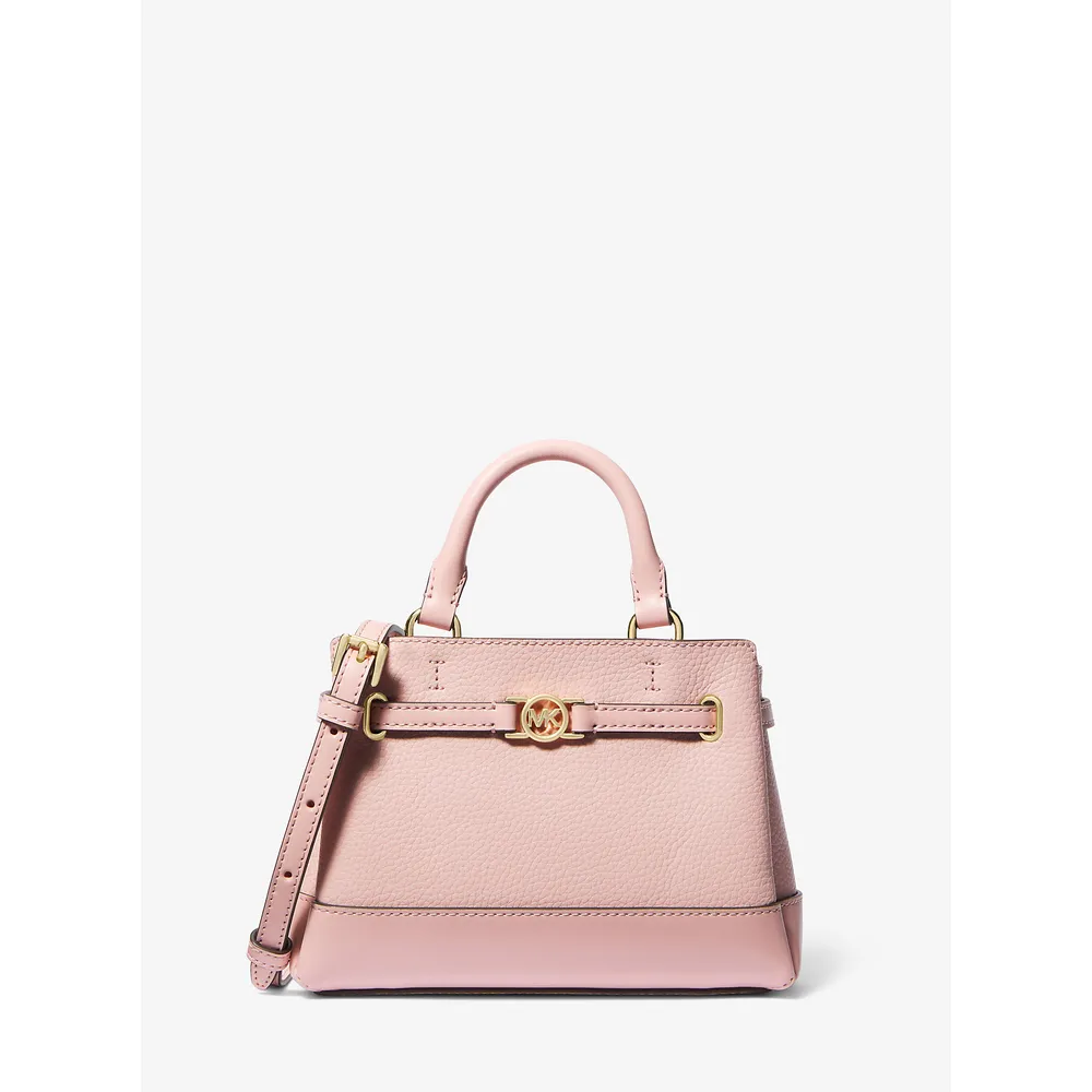 Michael Kors Bolso bandolera Reed de piel granulada | Powder Blush