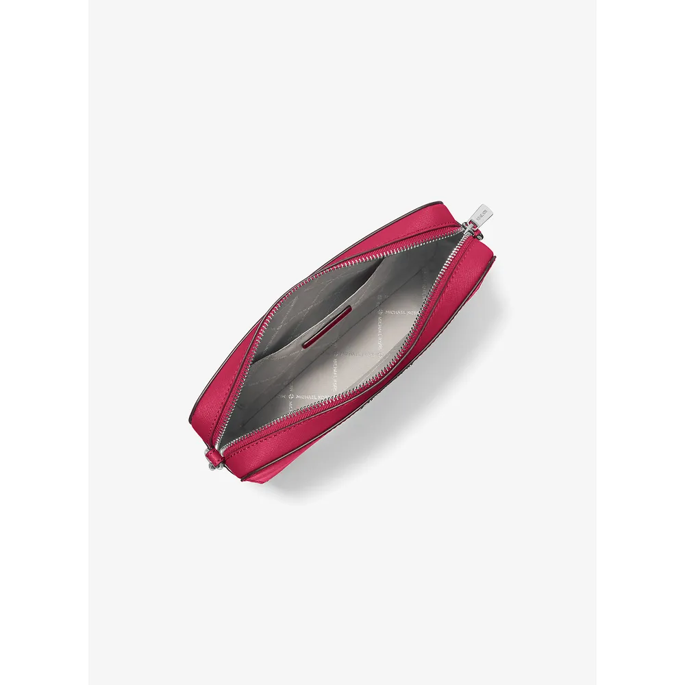 Michael Kors Bolso bandolera Jet Set de piel saffiano´ | Dk Raspberry