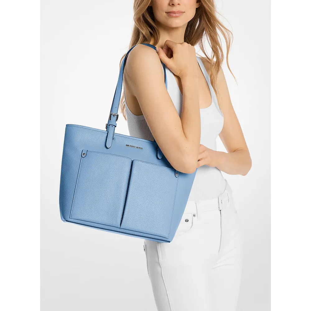 Michael Kors Bolso tote Bolso de bolsillo Jet Set | Cielo claro