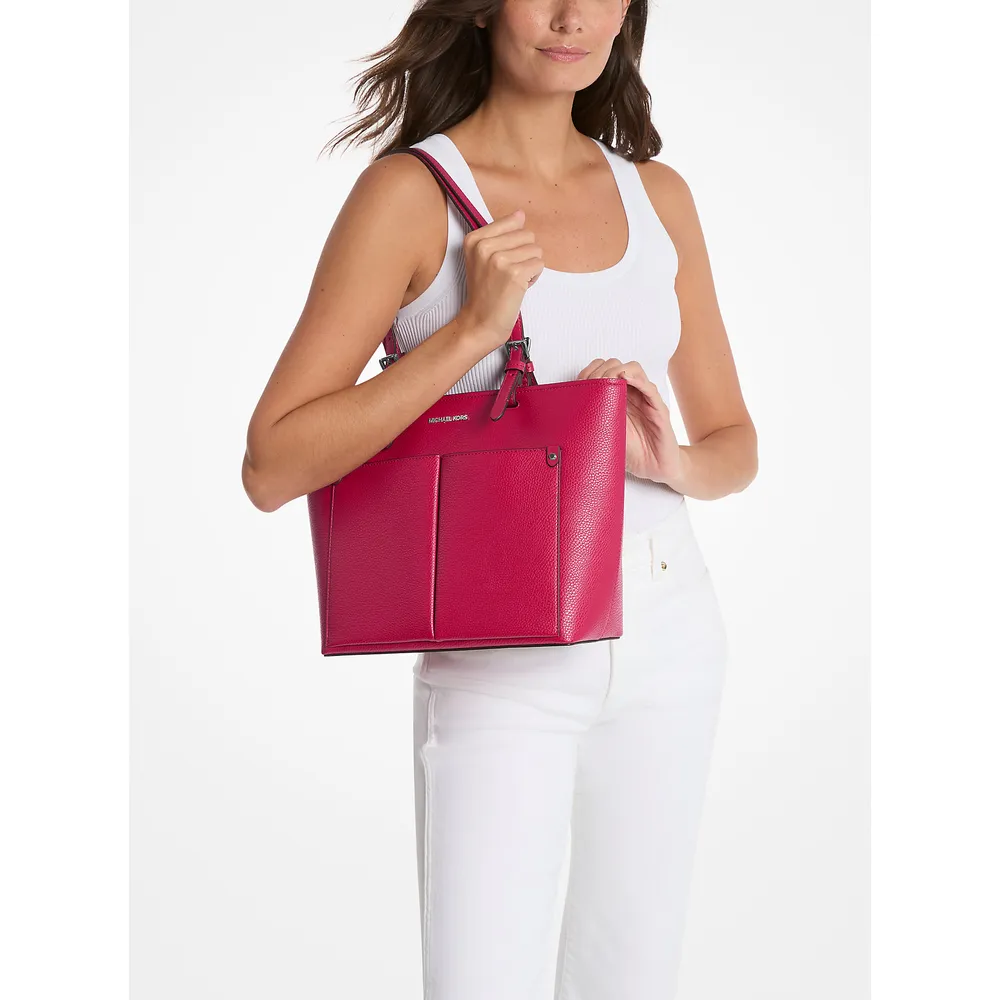 mk785370222_2_webp.webp Michael Kors Bolso tote Bolso de bolsillo Jet Set | Dk Raspberry