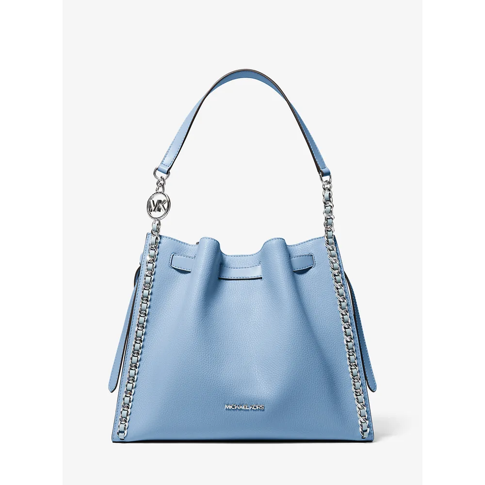 mk785370227_0_webp.webp Michael Kors Bolso con cadena Mina | Cielo claro
