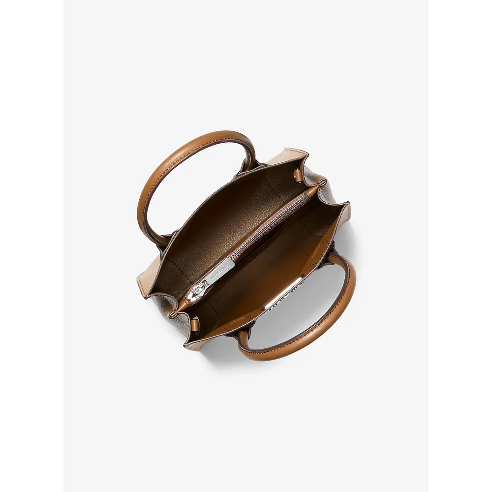 Michael Kors Bolso Mercer de piel granulada | Peanut Multi