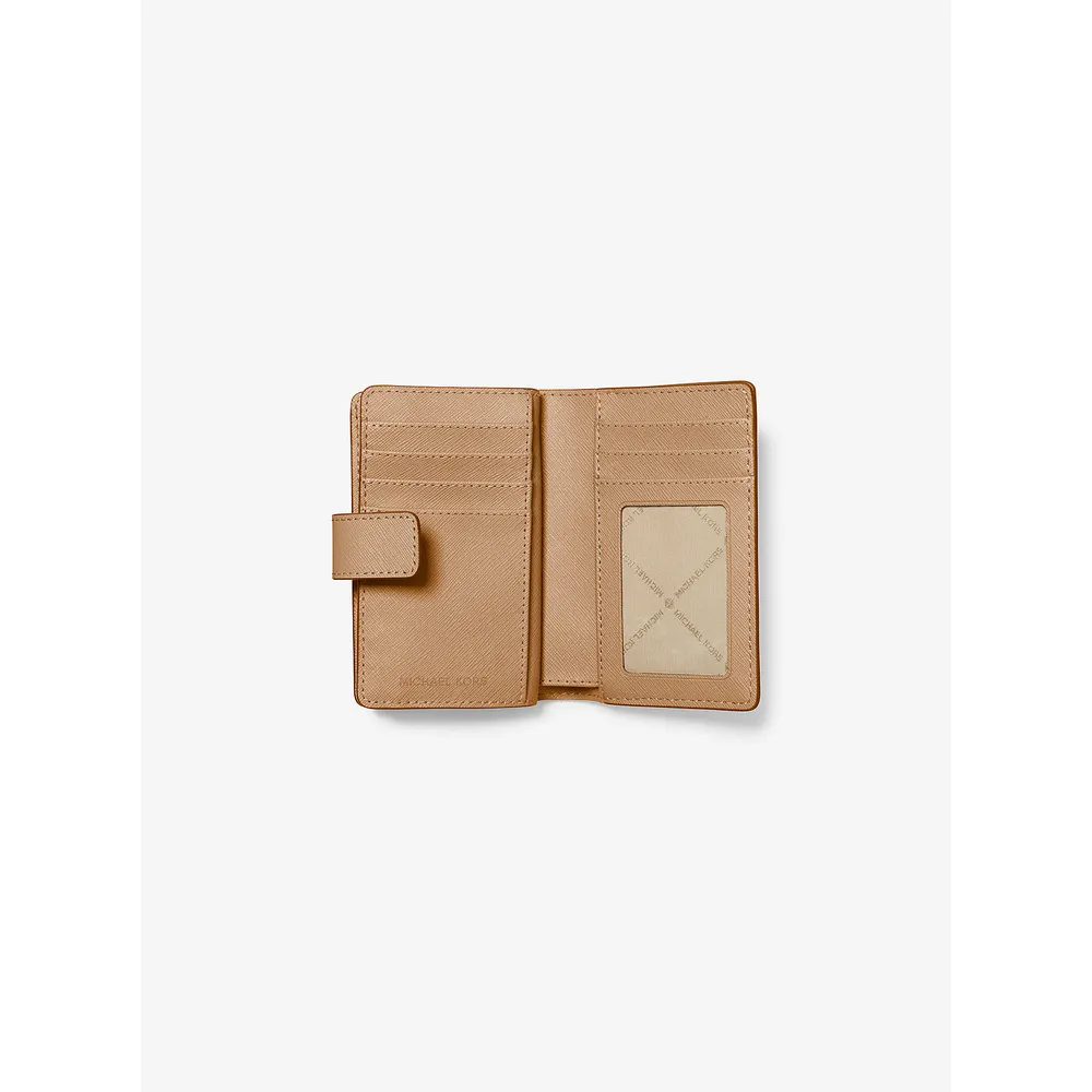 mk785370275_1_webp.webp Michael Kors Cartera de piel saffiano | Maní