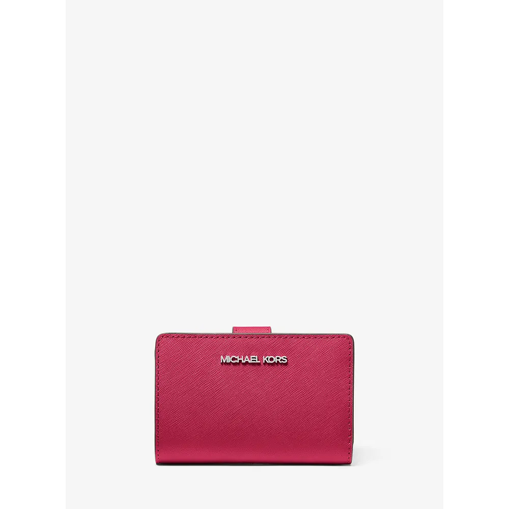 mk785370277_0_webp.webp Michael Kors Cartera de piel saffiano | Dk Raspberry