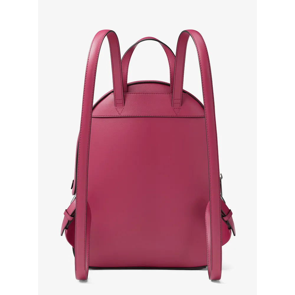 mk785370366_2_webp.webp Michael Kors Mochila de piel granulada Jaycee | Dk Raspberry