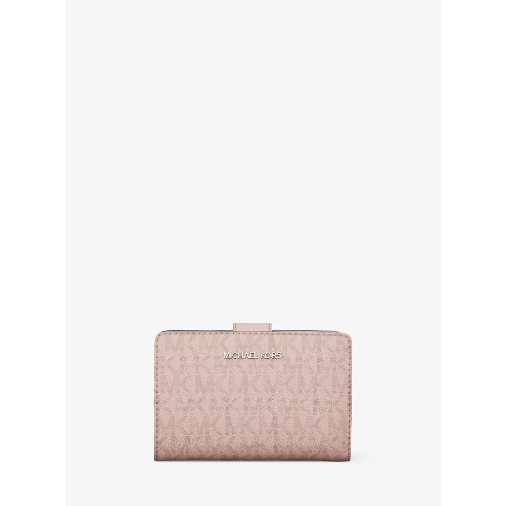 Michael Kors Cartera plegable Jet Set | Powder Blush