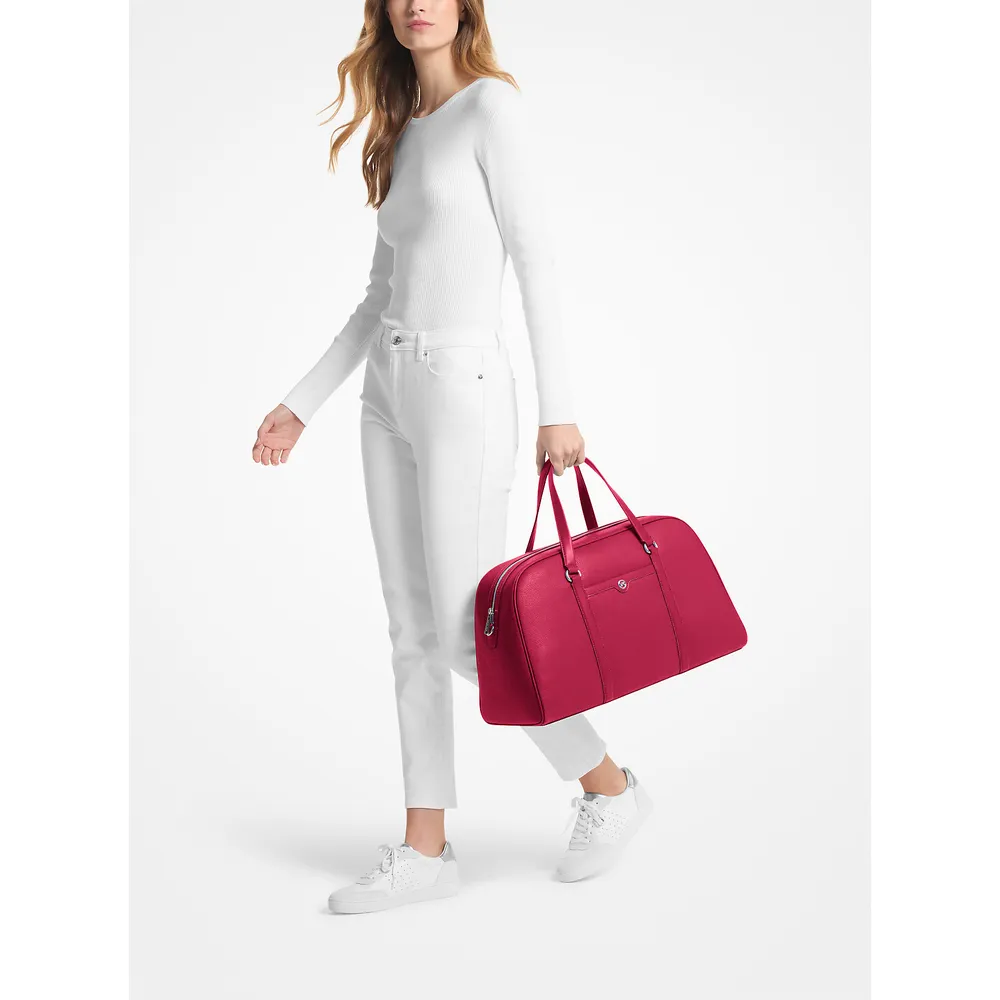 Michael Kors Bolsa de fin de semana Jet Set Travel | Dk Raspberry