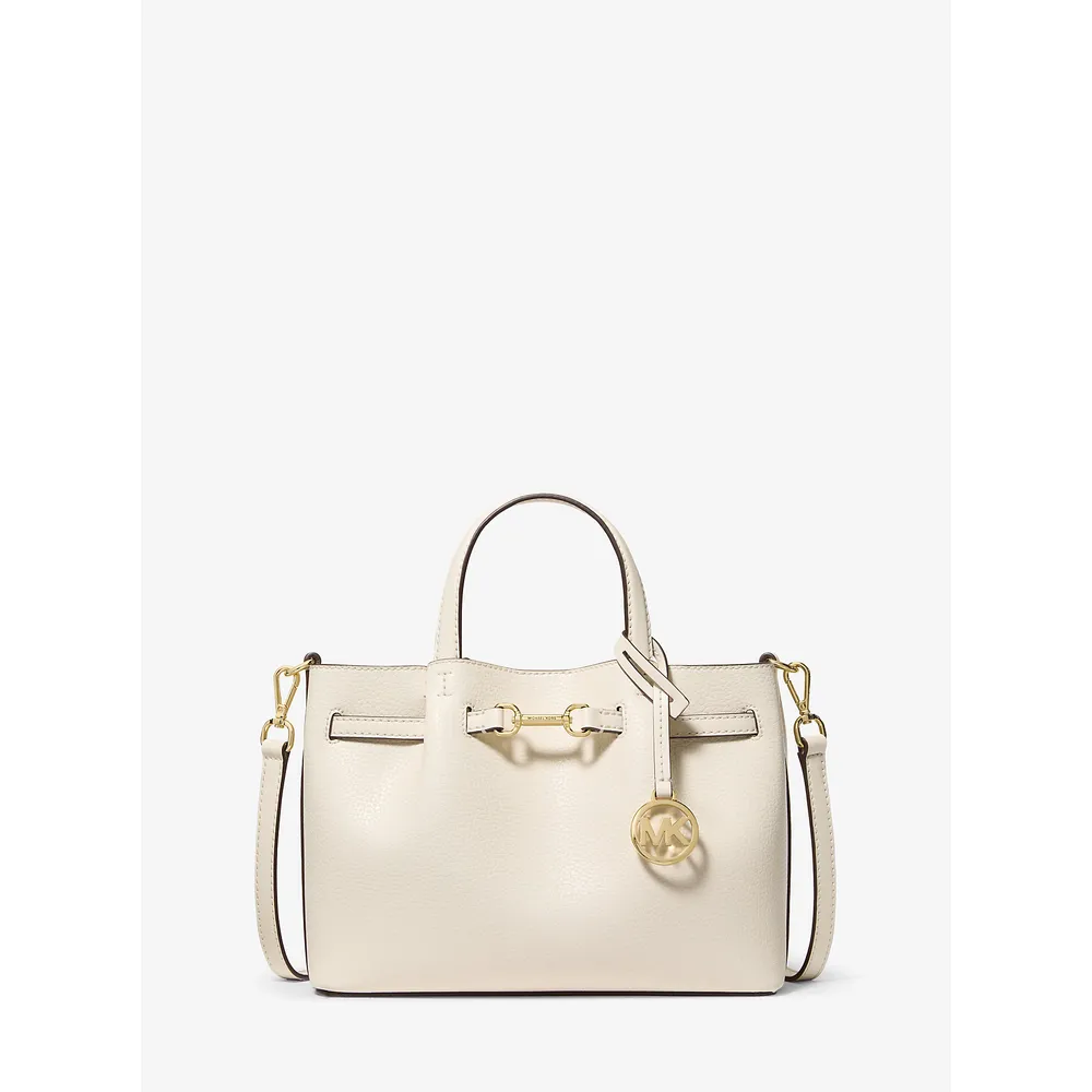mk785370565_0_webp.webp Michael Kors Bolso Carson de piel granulada | Lt Cream