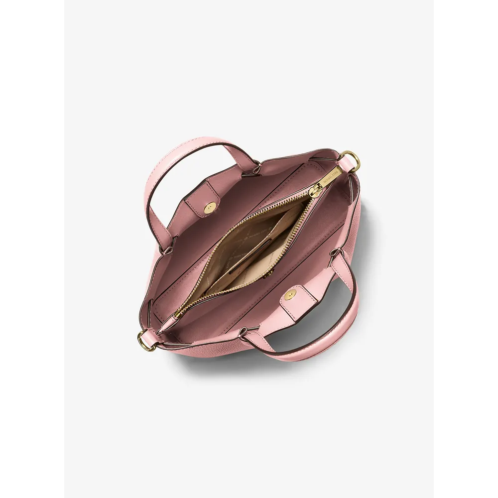 mk785370566_1_webp.webp Michael Kors Bolso Carson de piel granulada | Powder Blush