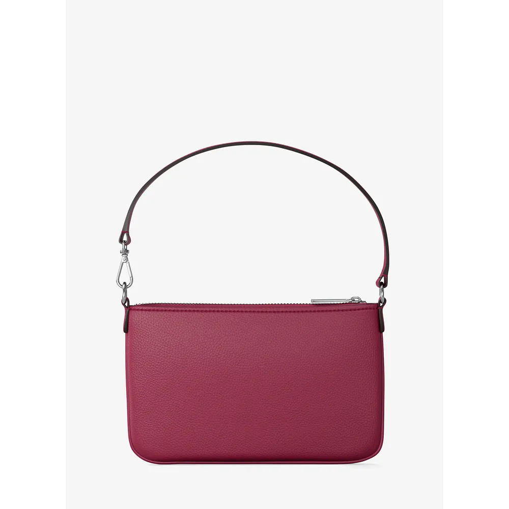 Michael Kors Bolso de mano Jet Set de piel granulada | Dk Raspberry