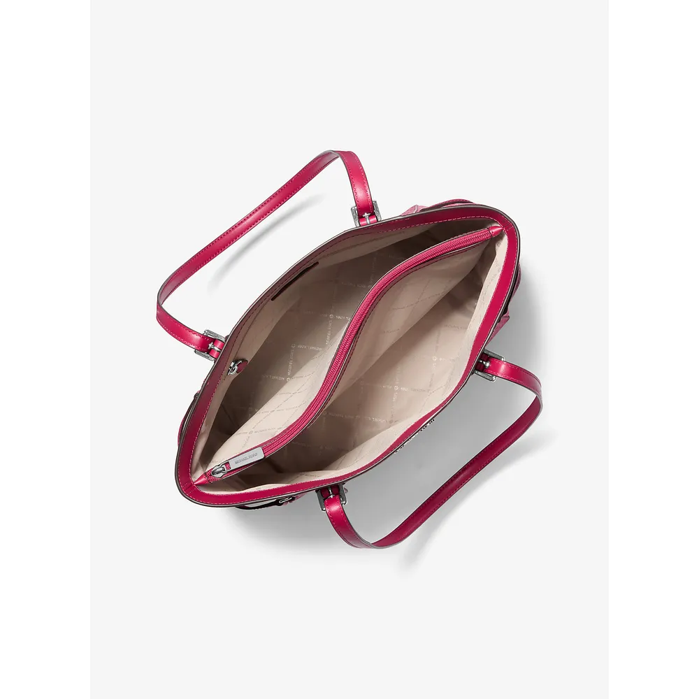 Michael Kors Bolso tote' Voyager' con logo de la firma | Dk Raspberry Multi