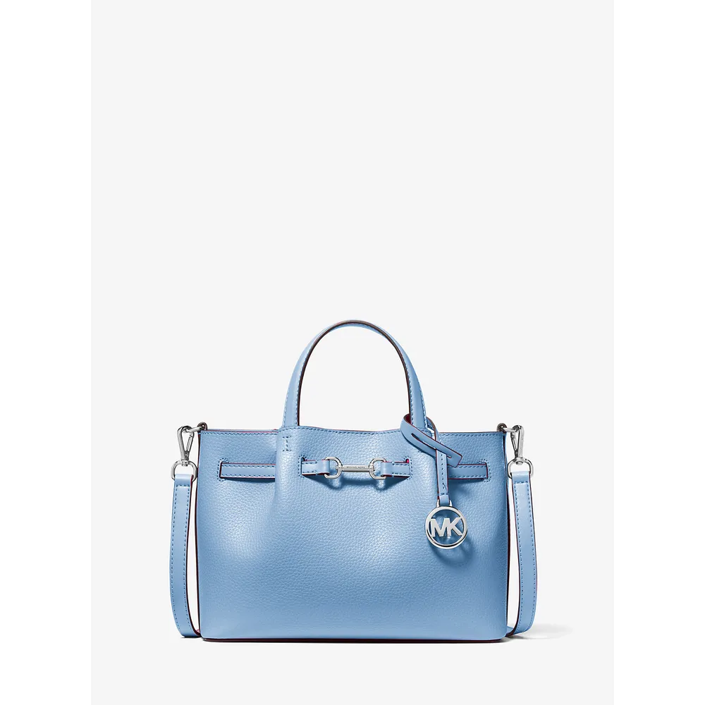 Michael Kors Bolso Carson de piel granulada | Cielo claro