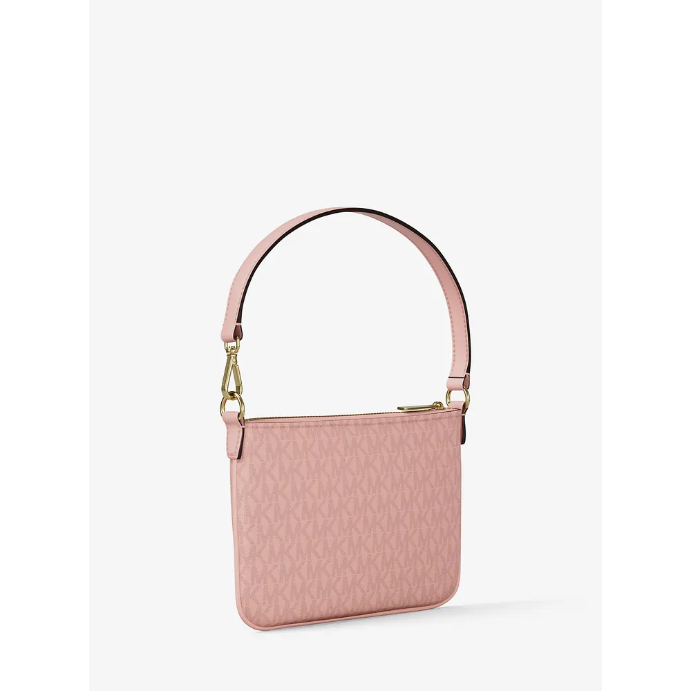 Michael Kors Bolso de mano Jet Set Small Signature Logo | Powder Blush