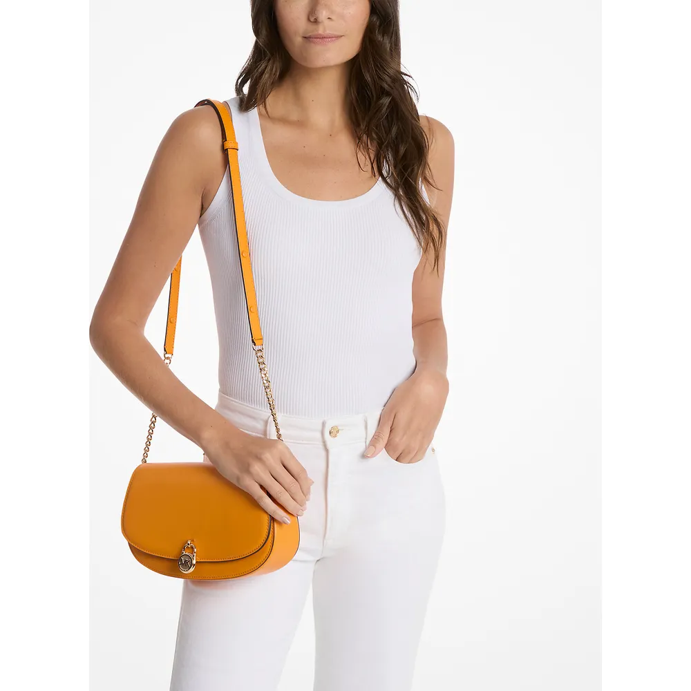 mk785370823_2_webp.webp Michael Kors Bolso de piel Mila | Pop Naranja