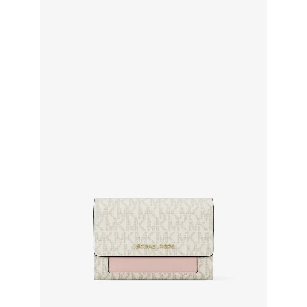 Michael Kors Cartera Jet Set Signature | Pwd Blsh Mlt