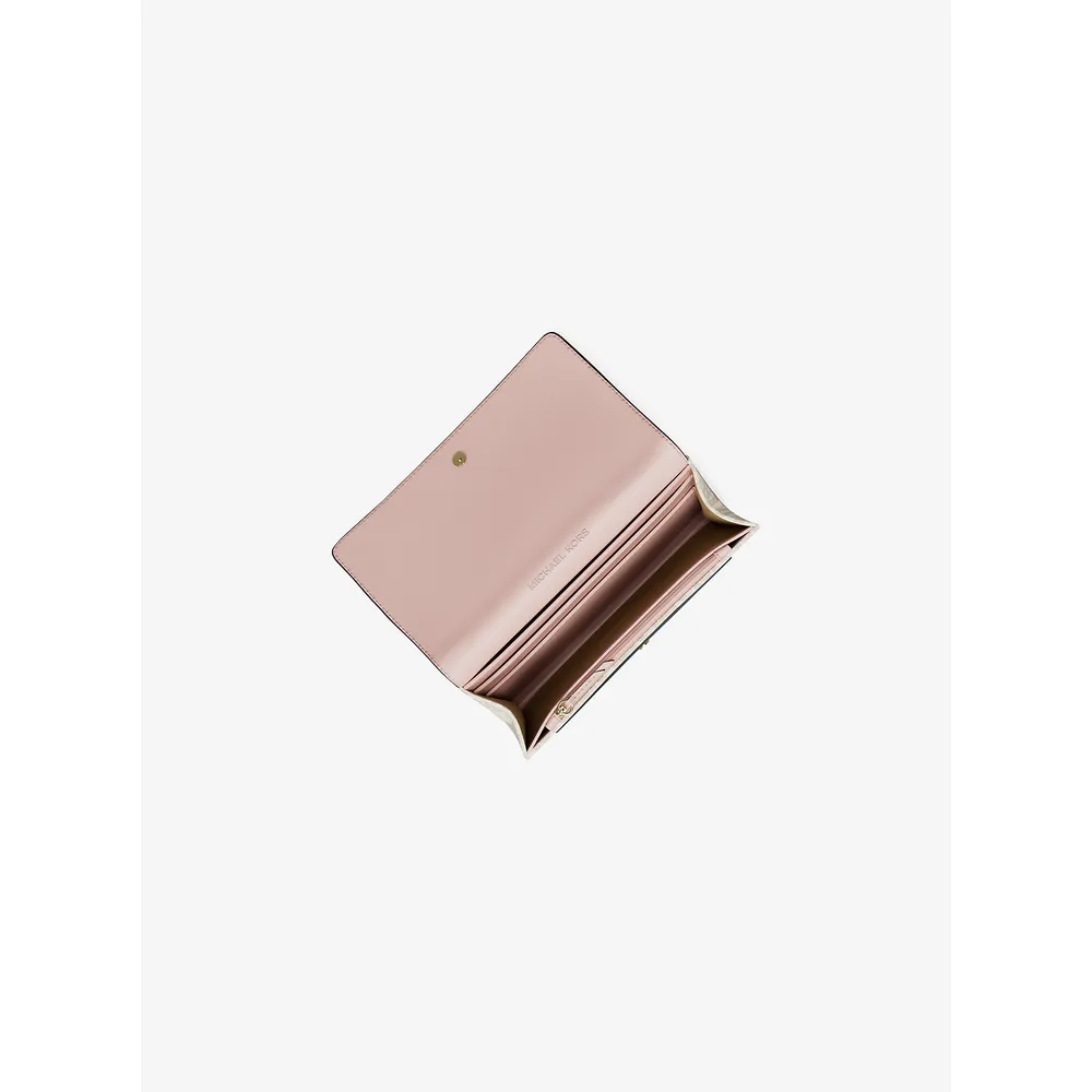 Michael Kors Cartera Jet Set Signature | Pwd Blsh Mlt