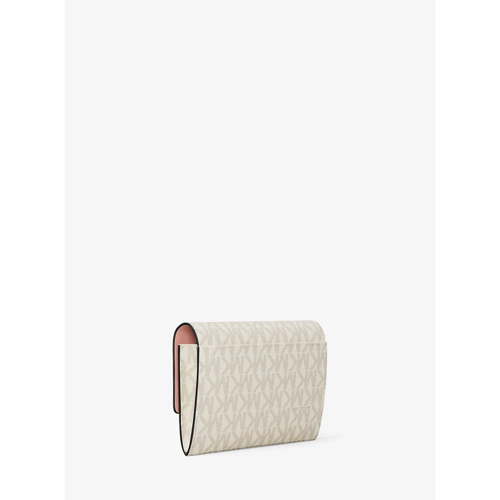 Michael Kors Cartera Jet Set Signature | Pwd Blsh Mlt