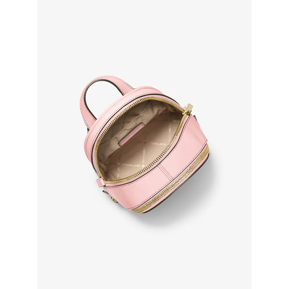 Michael Kors Mochila Rhea de piel granulada | Powder Blush