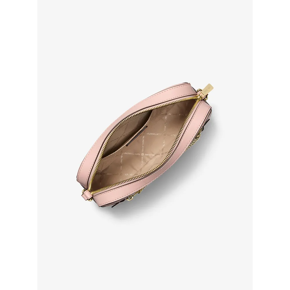 Michael Kors Bolso bandolera Jet Set con logo de la firma | Powder Blush