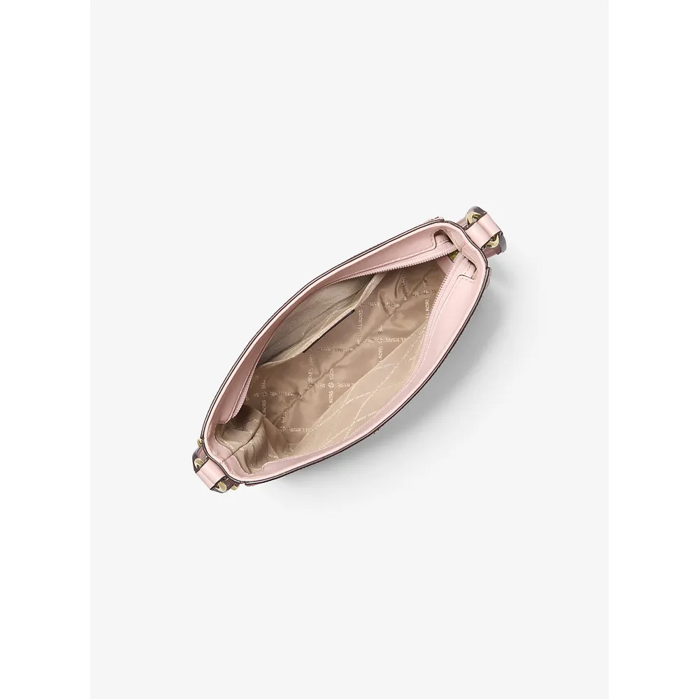 Michael Kors Bolso bandolera con el logotipo de Jet Set | Powder Blush