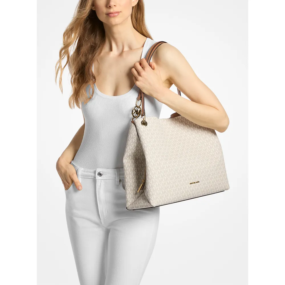 Michael Kors Bolso con logotipo de la firma Christina | Vainilla