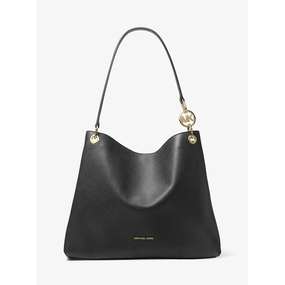 mk785371014_0_webp.webp Michael Kors Bolso de piel granulada Christina´ | Negro