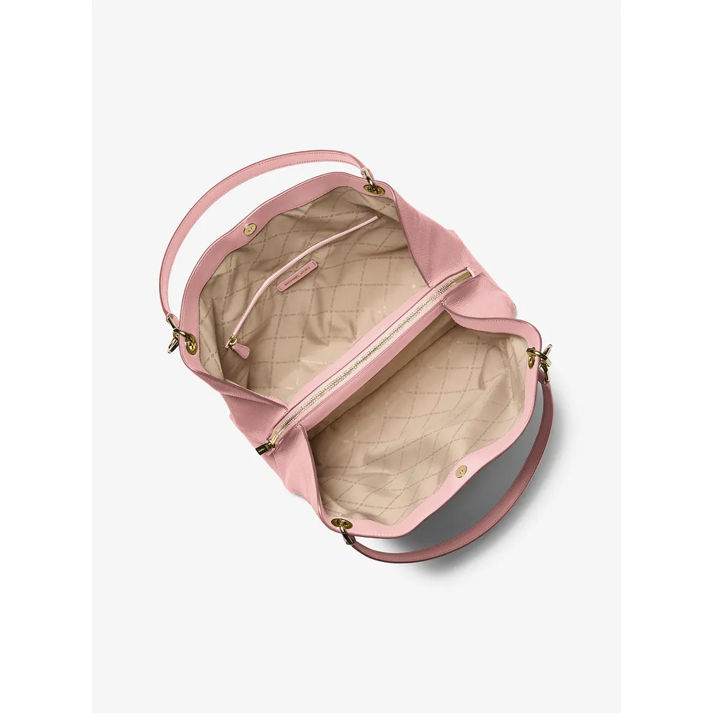 Michael Kors Bolso de piel granulada Christina | Powder Blush