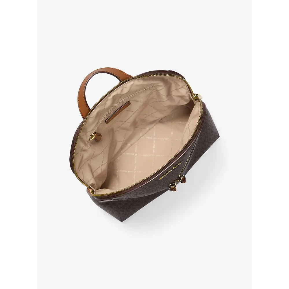 Michael Kors Mochila con el logotipo de la firma Dallas | Marrón