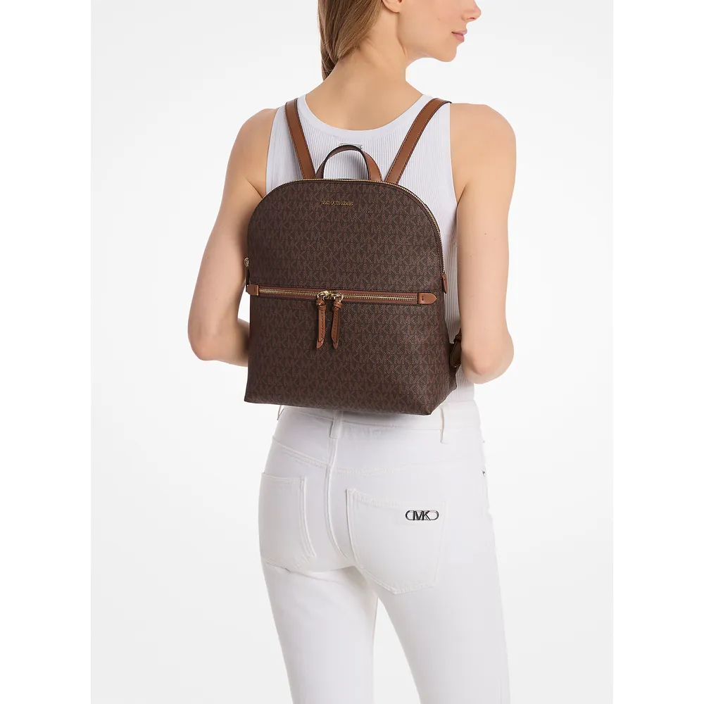 Michael Kors Mochila con el logotipo de la firma Dallas | Marrón