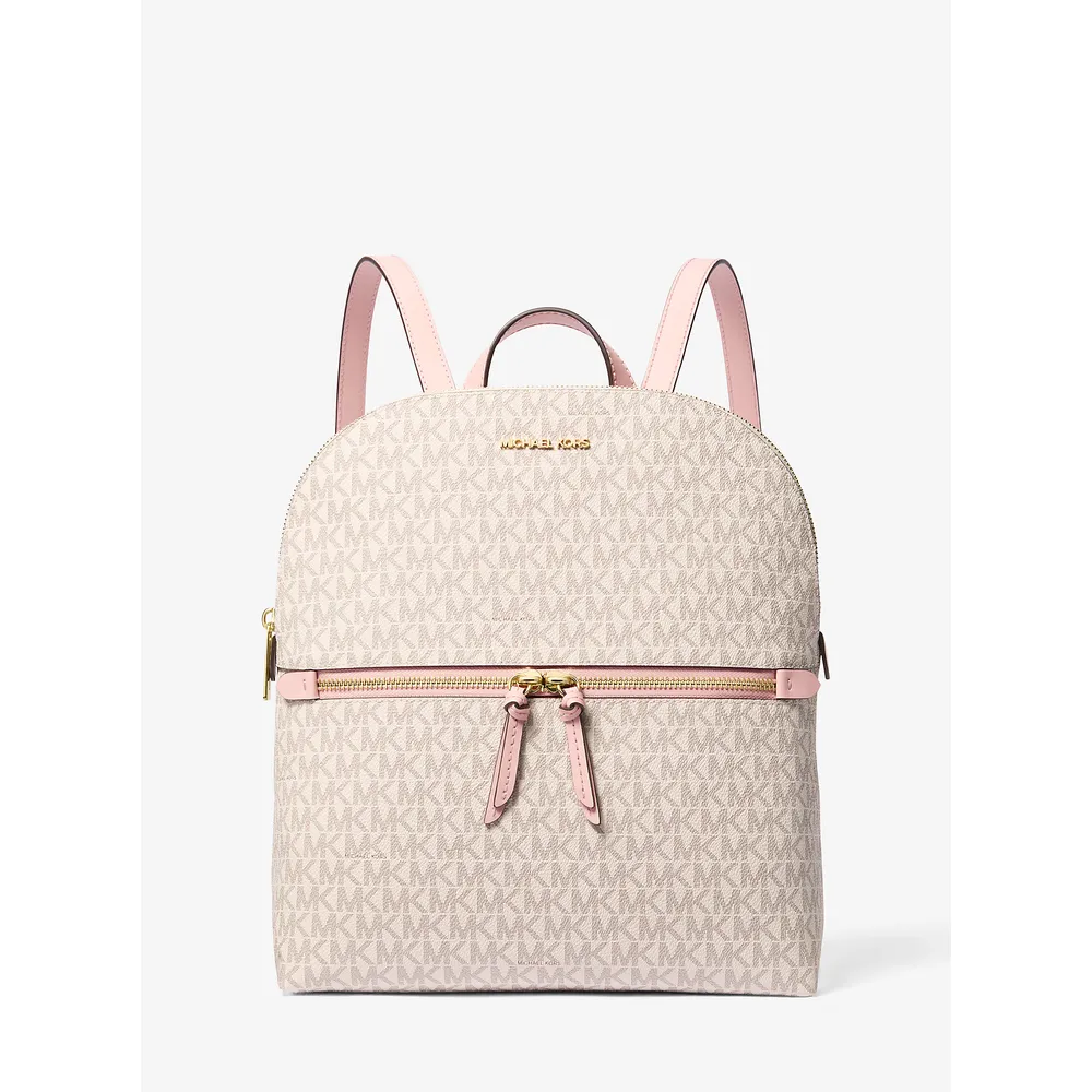 Michael Kors Mochila con el logotipo de la firma Dallas | Pwd Blsh Mlt