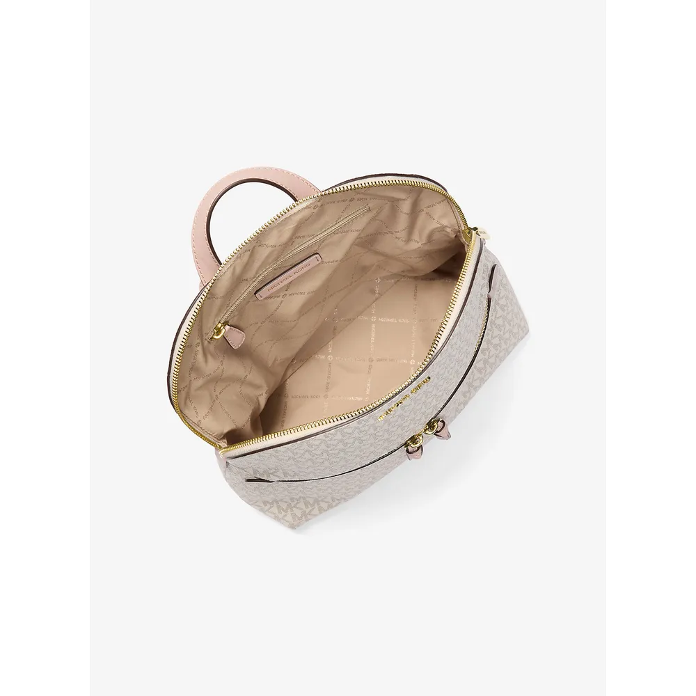 Michael Kors Mochila con el logotipo de la firma Dallas | Pwd Blsh Mlt