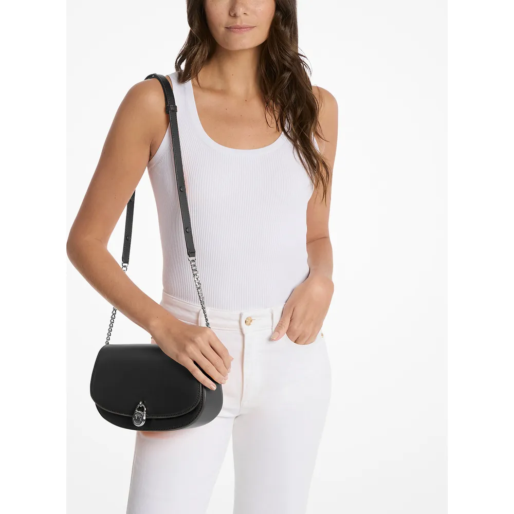Michael Kors Bolso de piel Mila | Negro