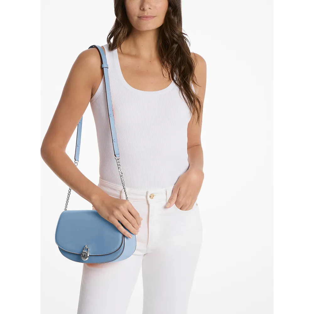 Michael Kors Bolso de piel Mila | Cielo claro