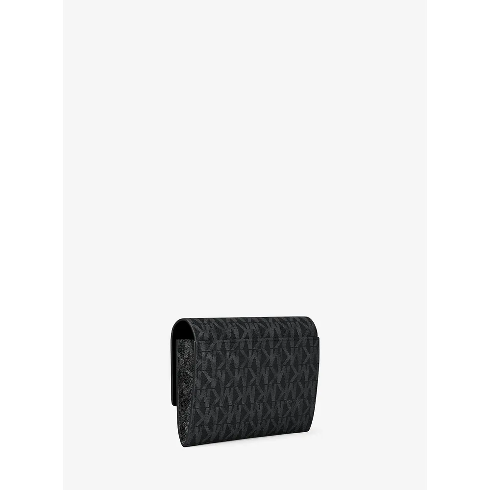 mk785371122_3_webp.webp Michael Kors Cartera 2 en 1 con el logotipo de Jet Set Signature | Negro