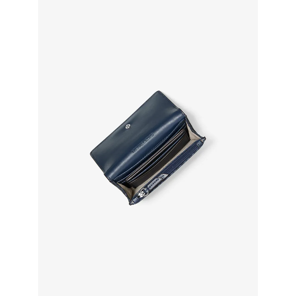 Michael Kors Cartera 2 en 1 con el logotipo de Jet Set Signature | Admiral