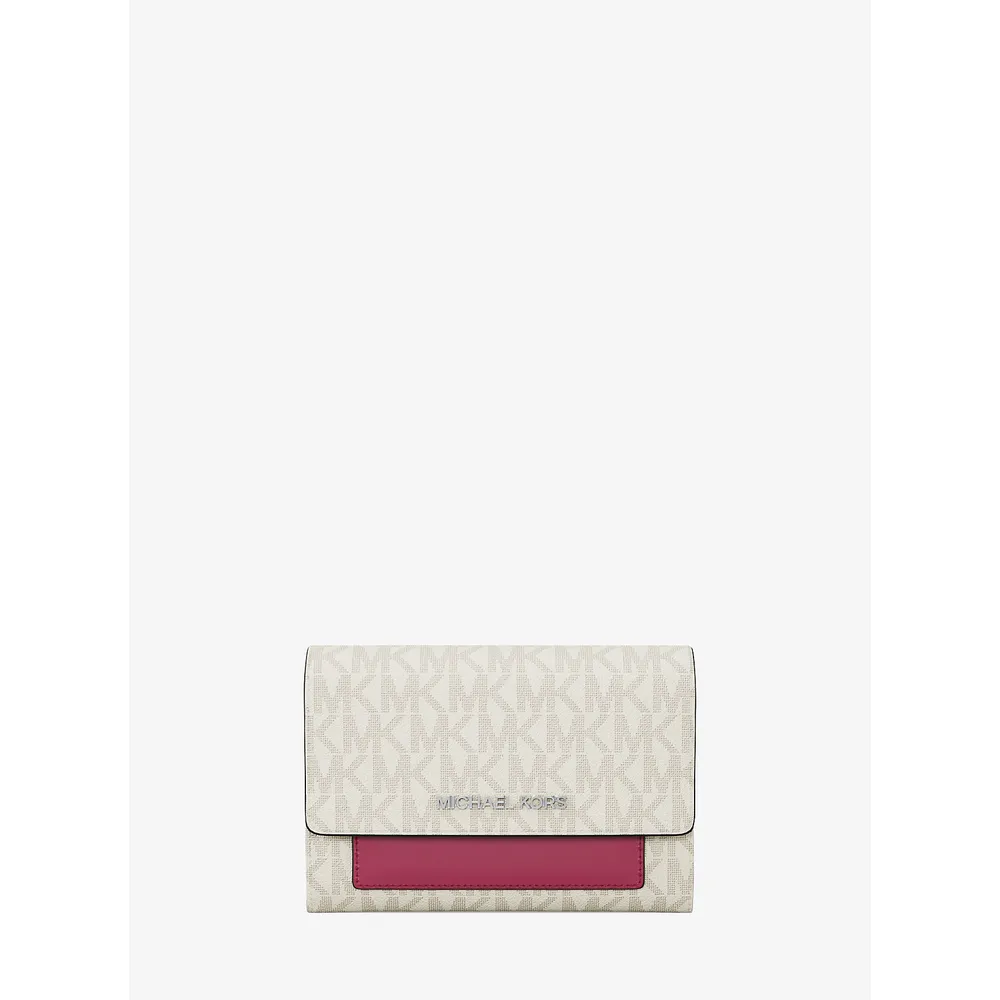 Michael Kors Cartera Jet' Set Signature | Dk Raspberry Multi