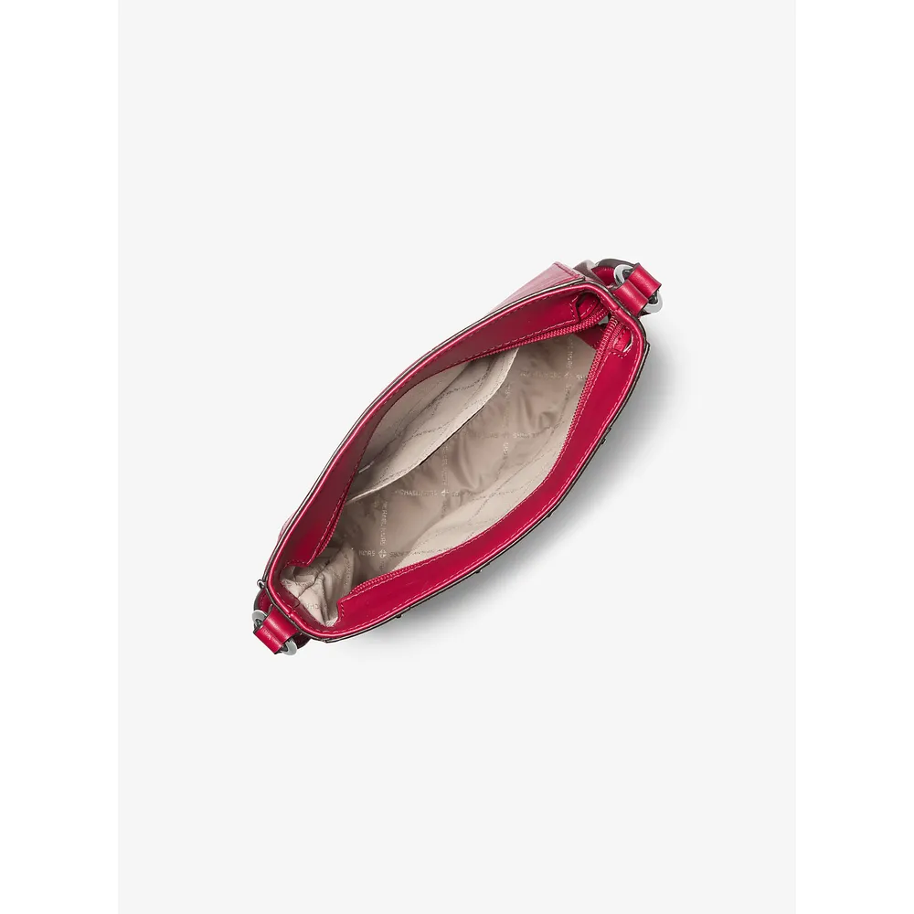 Michael Kors Bolso Jet Set con parches tachonados | Dk Raspberry Multi