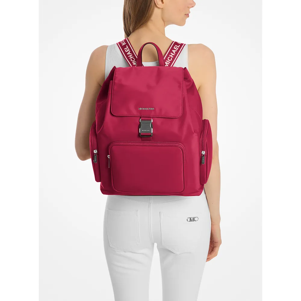 Michael Kors Mochila de nailon Khai | Dk Raspberry