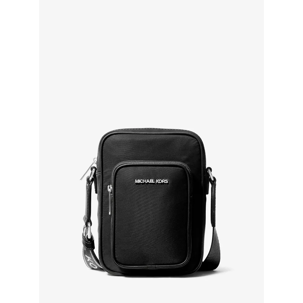 Michael Kors Bolso bandolera de nailon Khai | Negro