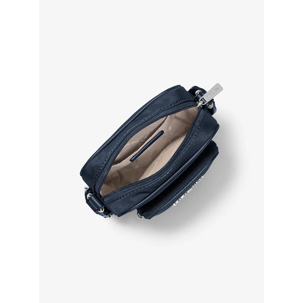 Michael Kors Bolso bandolera de nailon Khai | Navy