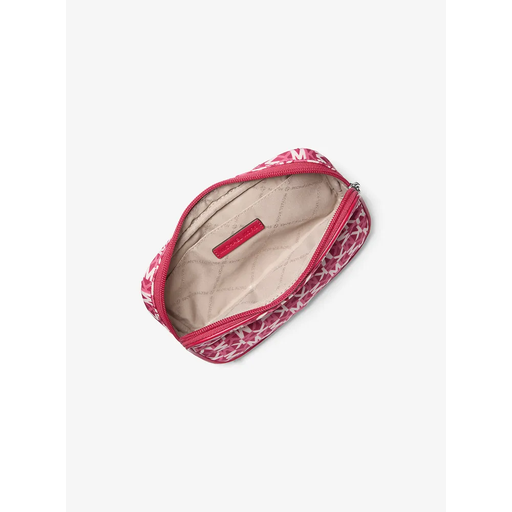 Michael Kors Mochila con estampado de logotipo Khai | Dk Raspberry