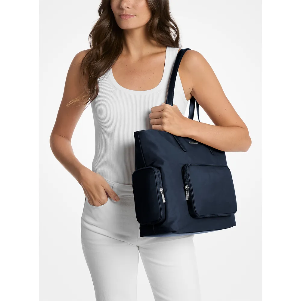 mk785371452_2_webp.webp Michael Kors Bolso de nailon Khai' | Navy