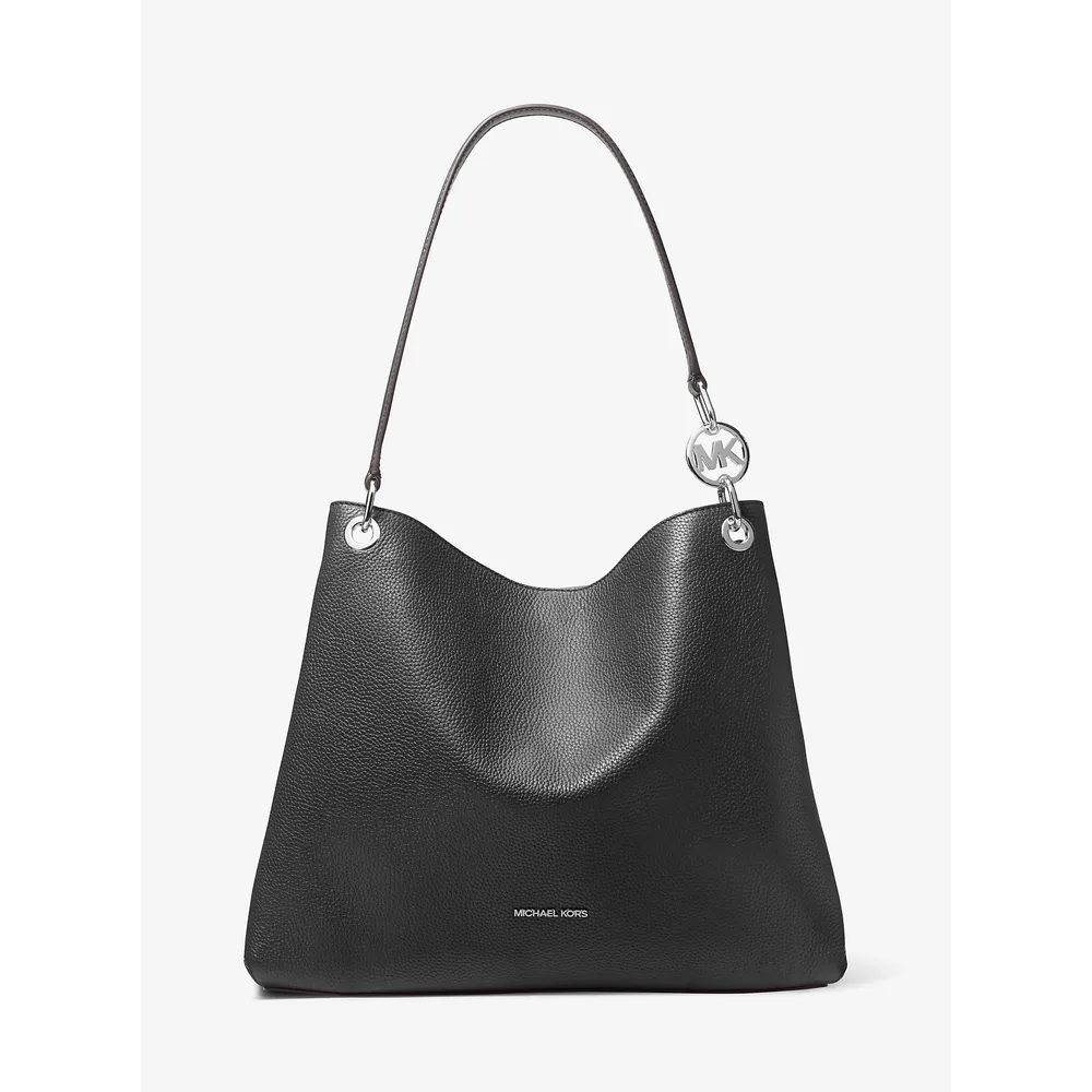 Michael Kors Bolso de piel granulada Christina | Negro
